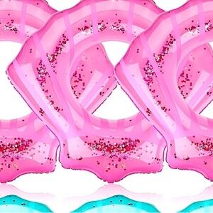 ☀️NWT Pink Shell Inflatable Pool Floatie